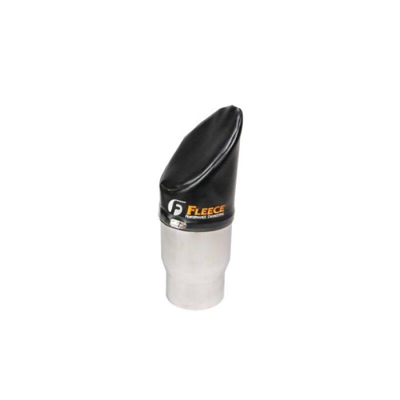 Fleece Performance 4in 45 Degree Miter Hood Stack Cover - FPE-HSC-4-45
