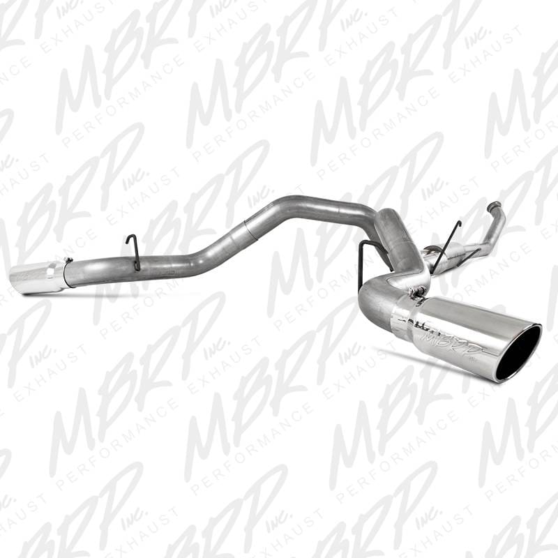 MBRP Exhaust 4" Turbo Back, Dual Side Exit, AL S6128AL