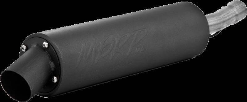 MBRP 92-00 Honda TRX 300 FourTrax Direct Repl. Slip-On Exhaust w/Utility Mffler (Req. Head Pipe Cut) - AT-7109