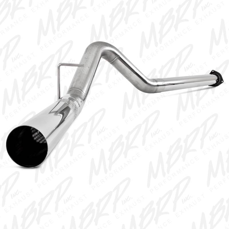 MBRP Exhaust 4" Filter Back, Single, No Muffler, T409 S6248SLM