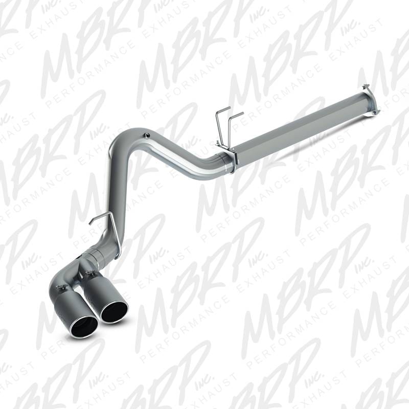 MBRP Exhaust 4 Filter Back, Dual Outlet Single Side, AL S6288AL