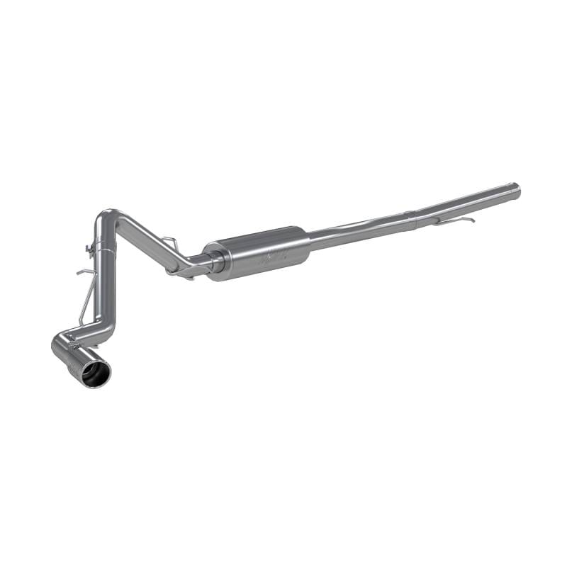 MBRP 2019+ Chevrolet/GMC Silverado & Sierra 1500 3inch Cat Back Single Side Exit Aluminized Exhaust - S5087AL