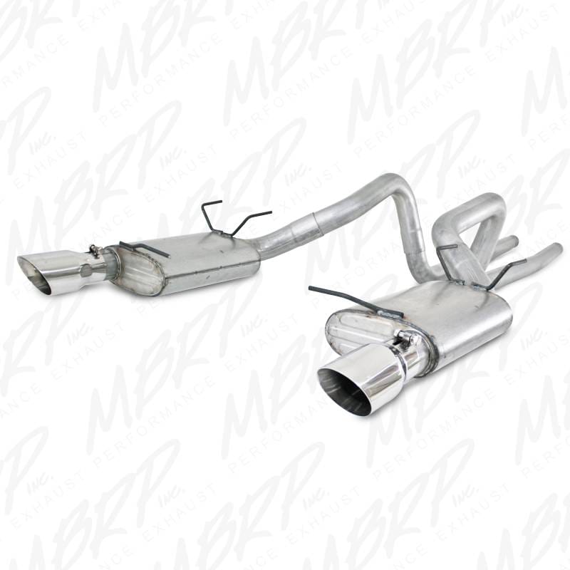 MBRP Exhaust 2 1/2" Cat Back, Dual Split Rear, AL S7244AL