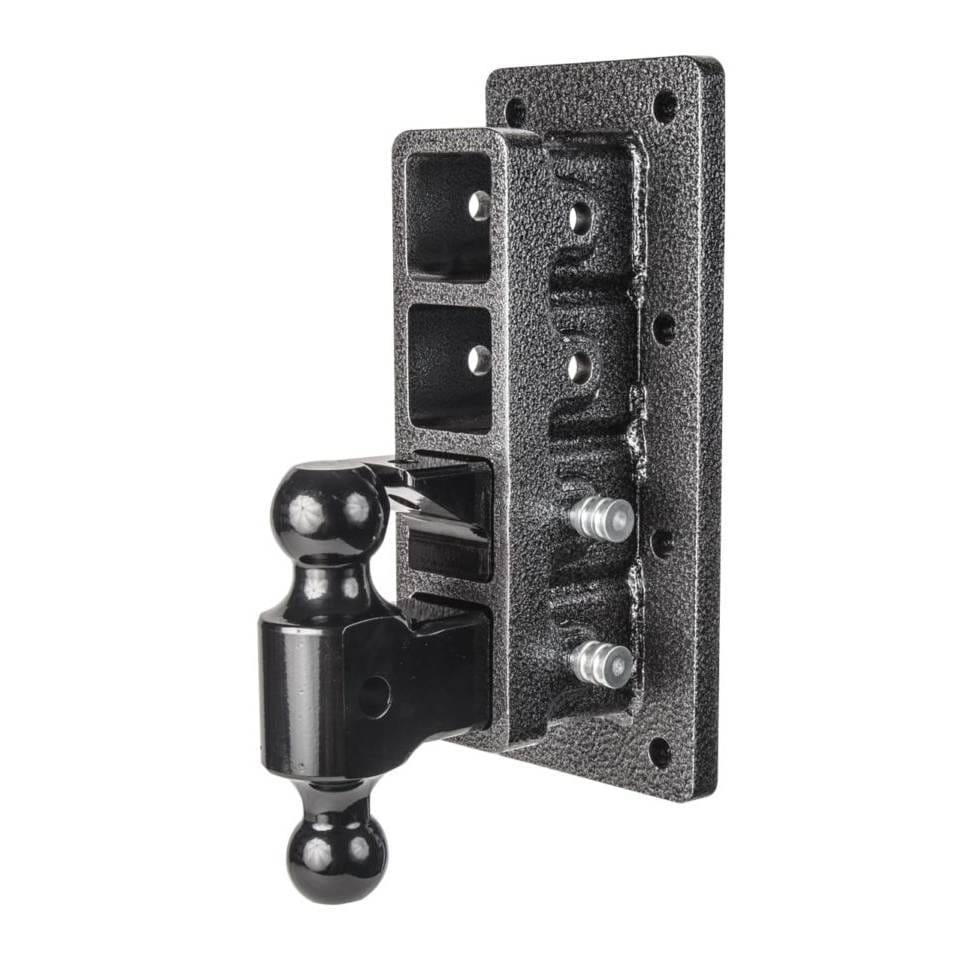 Gen-Y Mega Duty 2.5in Bolt-On 9in Drop 3K TW 21K Hitch w/GH-061 Dual-Ball/GH-062 Pintle Lock - GH-724