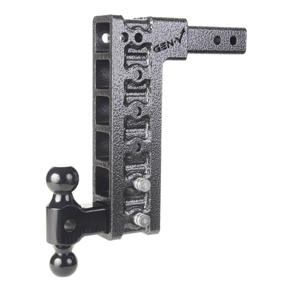 Gen-Y Mega Duty 2in Shank 12.5in Drop 10K Hitch w/Dual-Ball (Use w/Stabilizer Kit GH-0100) - GH-316