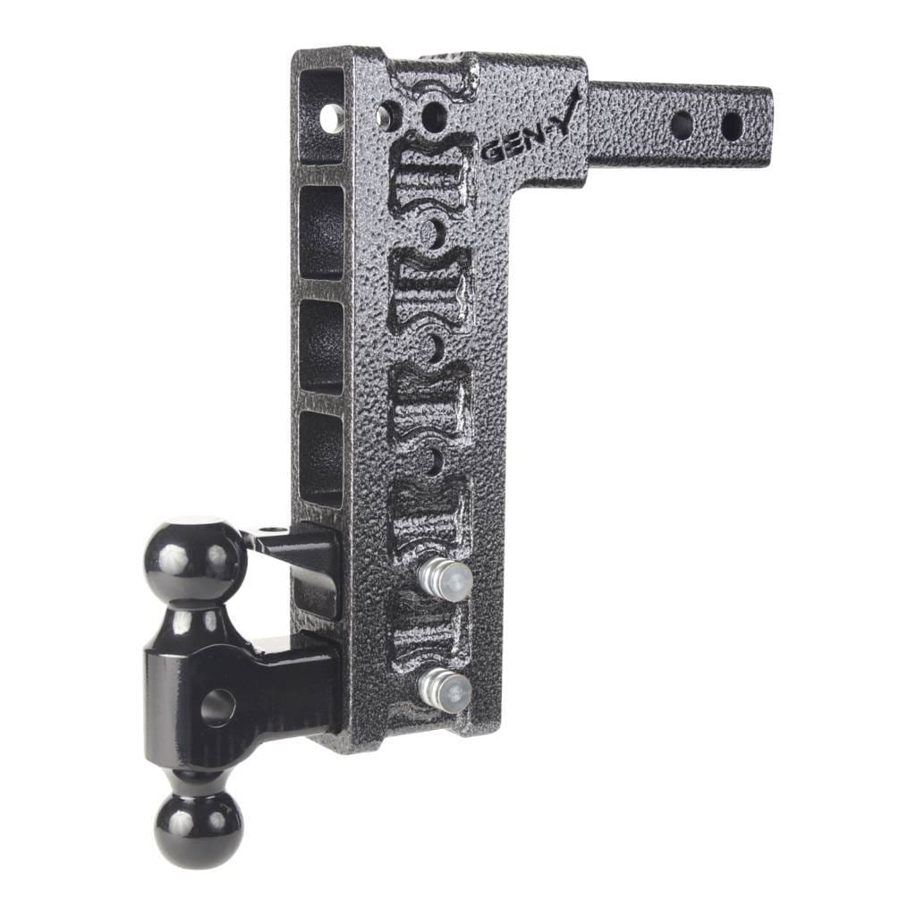 Gen-Y Mega Duty 2in Shank 12.5in Drop 10K Hitch w/GH-031 Dual-Ball/GH-032 Pintle Lock - GH-326