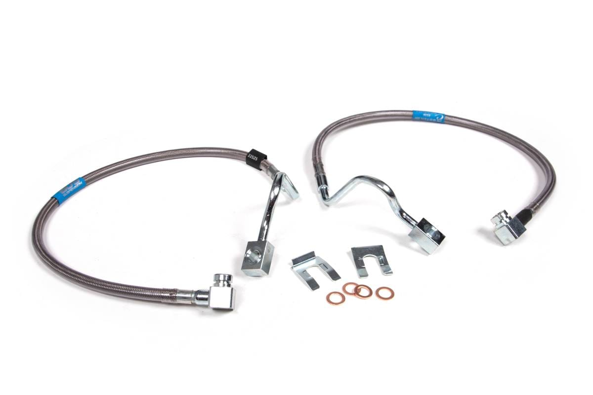 BDS Suspension 04-08 Ford F150 Frt Stainless Brakelines - BDS103002