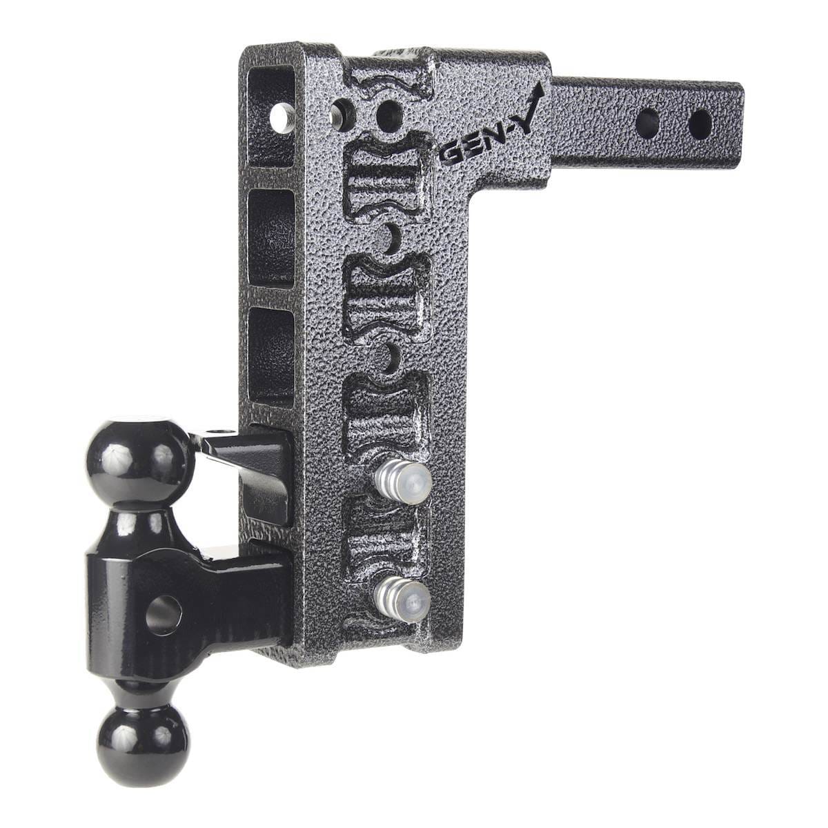 Gen-Y Mega Duty 2in Shank 10in Drop 2K TW 16K Hitch w/GH-051 Dual-Ball/GH-032 Pintle Lock - GH-525