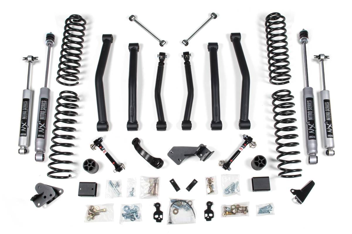 BDS Suspension 2007-2011 JK 4Dr Rubicon 4.5" Kit - BDS1414FS
