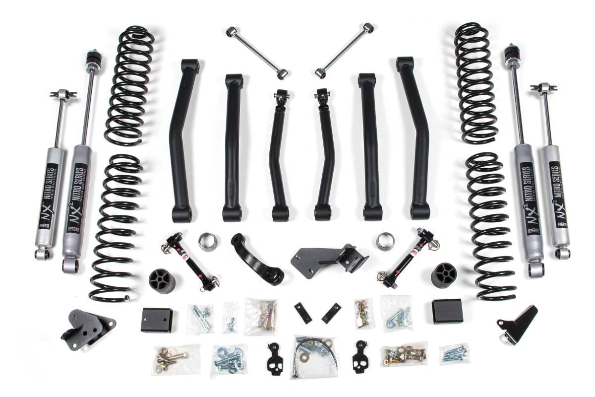 BDS Suspension 2012-2018 Jeep Wrangler (JK) 2Dr 4" Kit - BDS1417H
