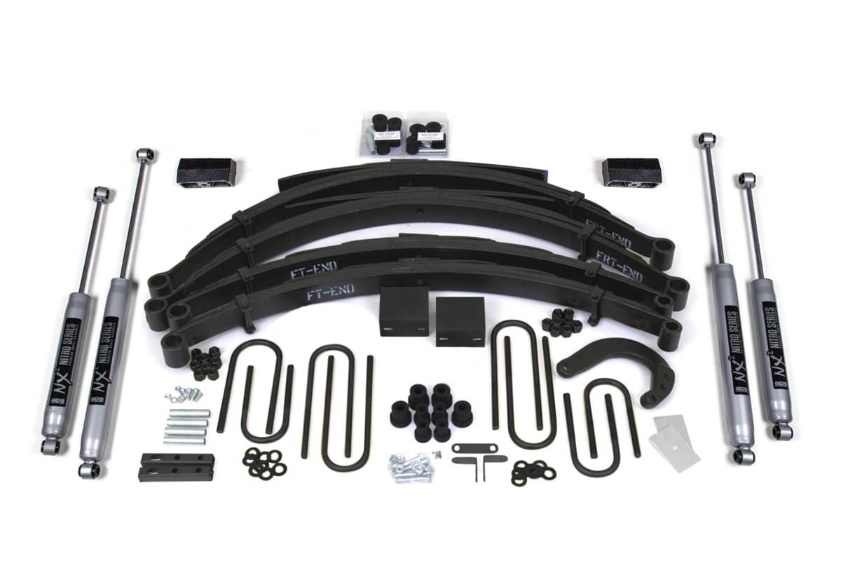 BDS Suspension 88-91 3/4ton Blaz/Jim/Sub 8/8 Sprg/Block - BDS148H