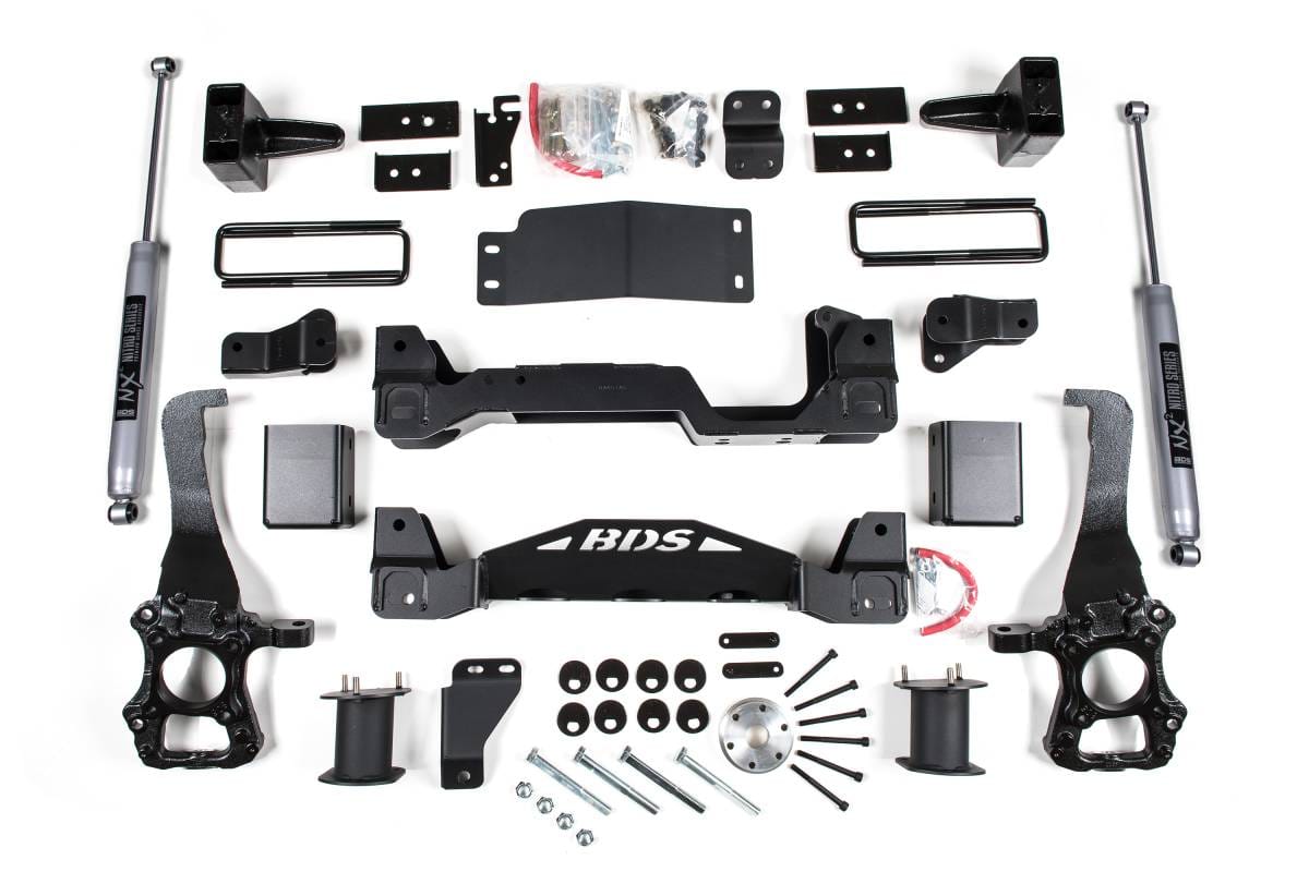 BDS Suspension 2017-2020 F150 4wd 6/4 Lift System - BDS1532H