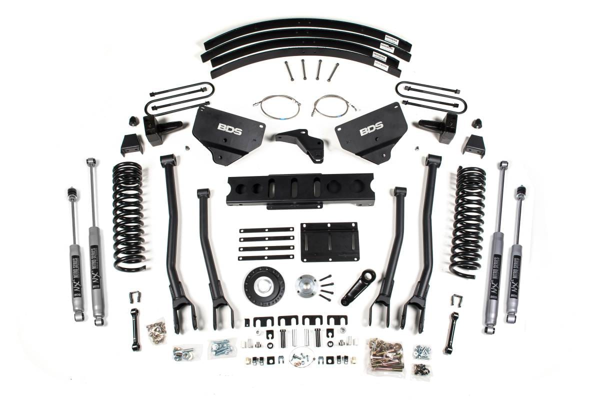 BDS Suspension 13-18 Ram 3500 4wd 8" 4Link/spring - Dsl - BDS1614FS