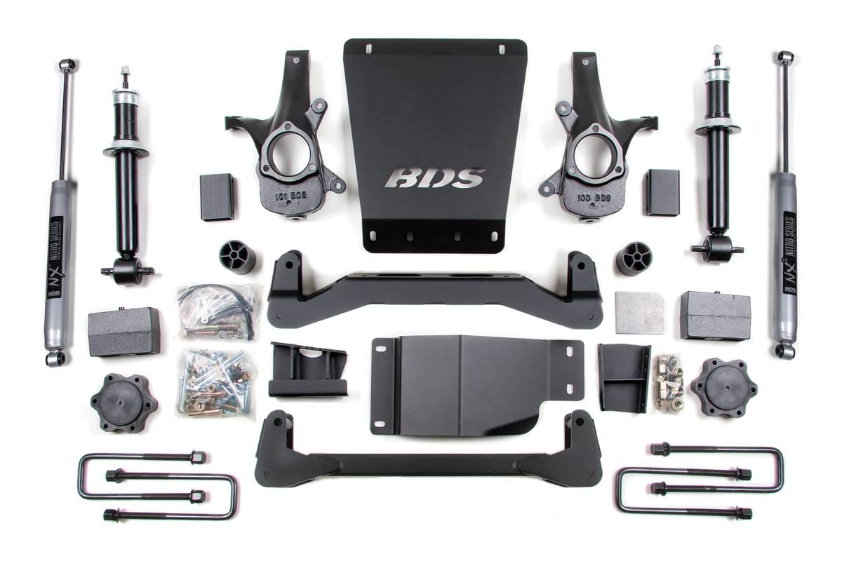 BDS Suspension 07-13 K1500 Silver HC 6/5.5 Block AAL - BDS176H