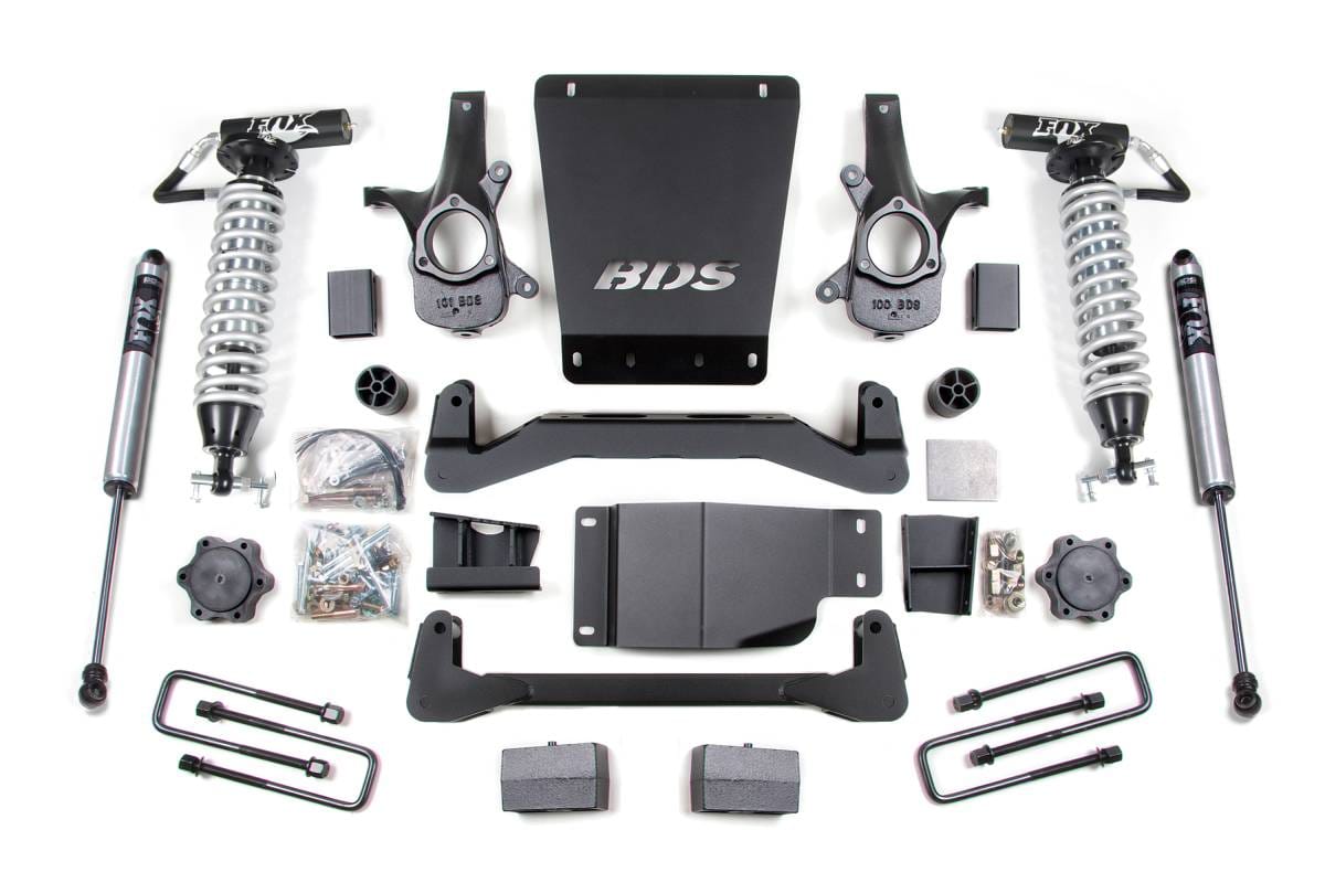 BDS Suspension X - 07-13 K1500 4/3 w/Block - Fox 2.5 C/O - BDS184FDSC