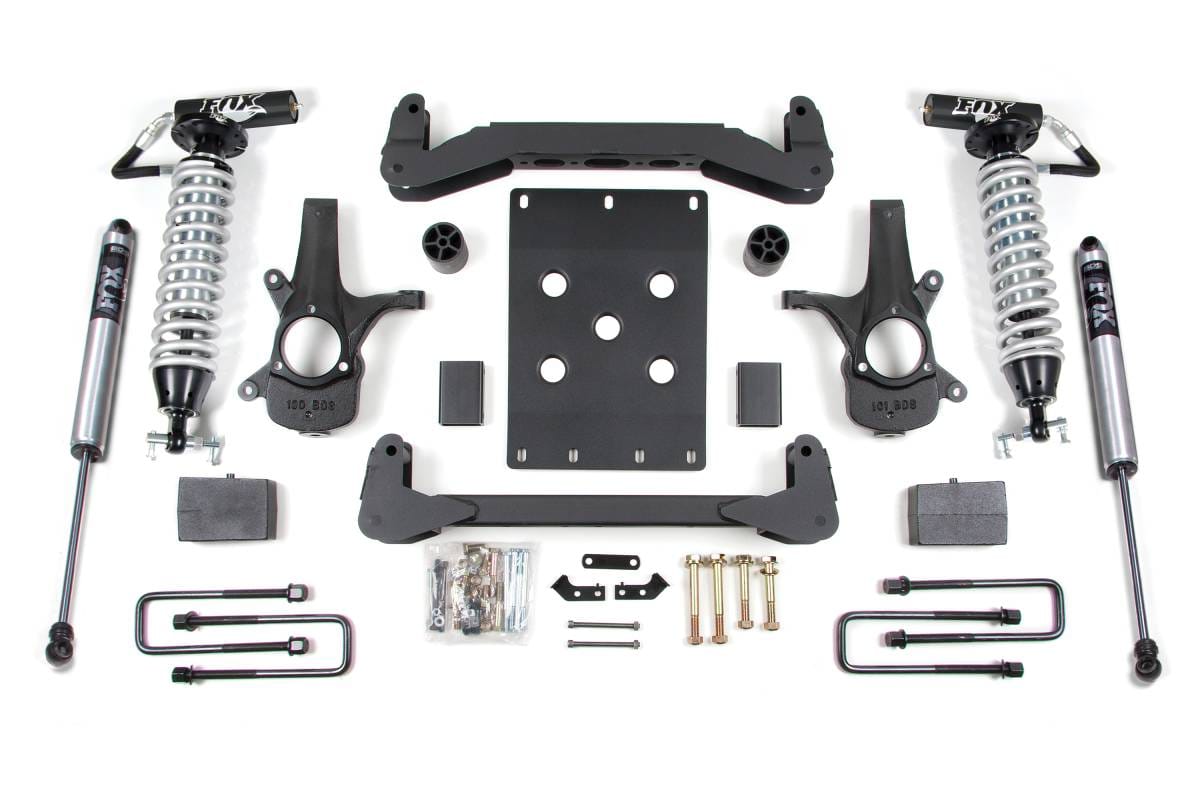 BDS Suspension X - 07-13 Chevy 2wd 4/4 w/Blk - Fox 2.5 C/O - BDS186FDSC