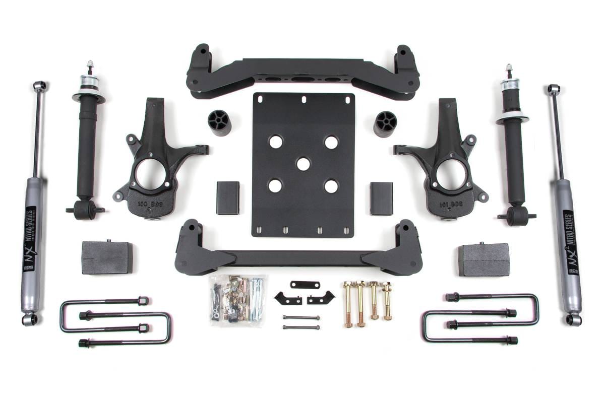BDS Suspension 07-13 C1500 Silverado HC 4/3 Block - BDS186H