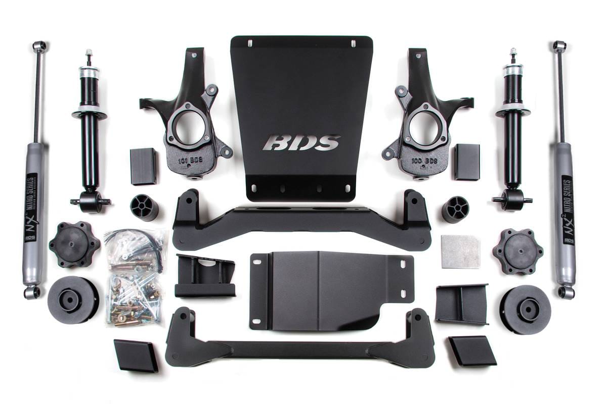 BDS Suspension 07-14 K1500/SUV HC 4/2 Coil Spacer - BDS188FS