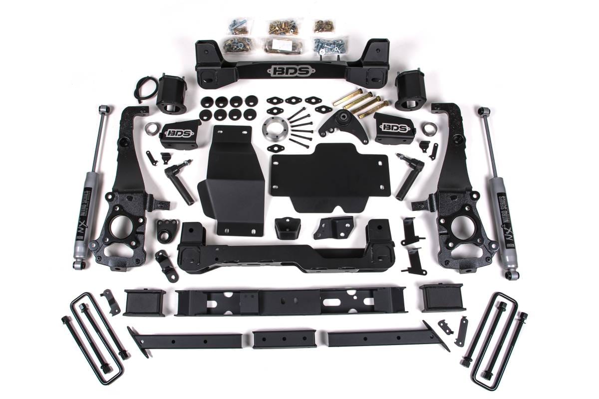 BDS Suspension 2020-2023 Ford Ranger 6" Suspension Lift w/ Steel Knuckle - Fox - BDS1907FS