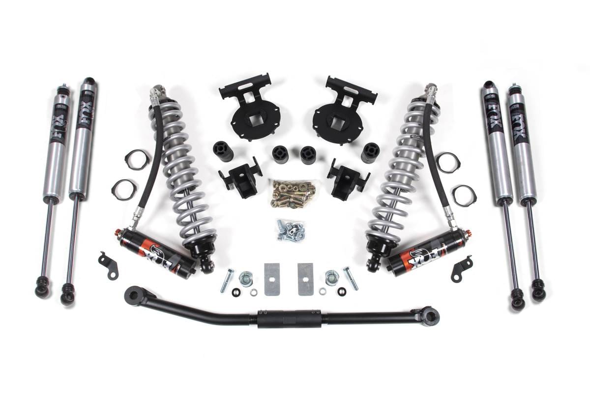 BDS Suspension 2011-2016 Ford F250/F350 4wd 2.5" Suspension Lift Kit, 2" Rear, Block, Diesel -F - BDS1925FPE