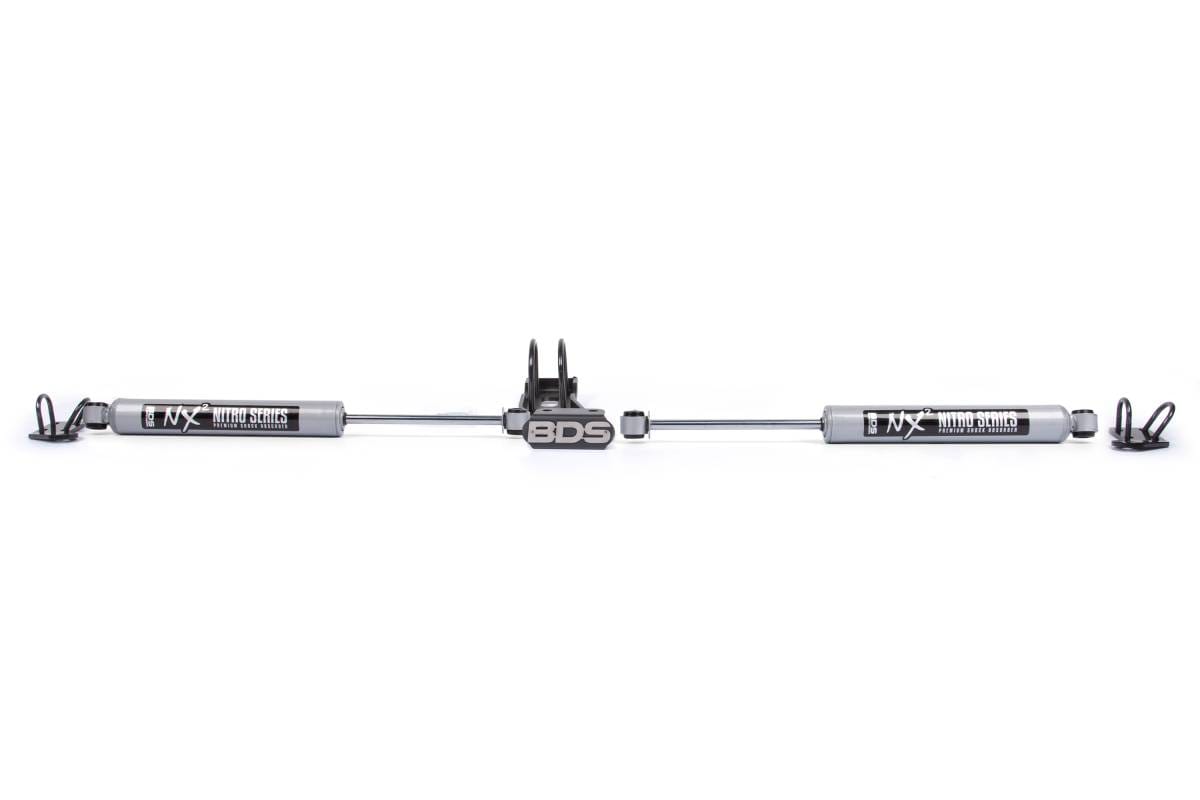 BDS Suspension Dual Stabilizer Kit - NX2 - 73-87 GM Trucks (1/2, 3/4, 1 ton), 66-91 GM Blazer/J - BDS2009DH