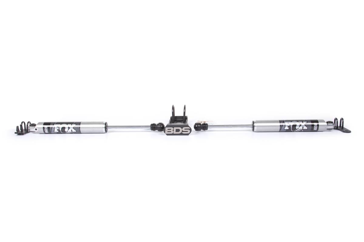 BDS Suspension Dual Stabilizer Kit - Fox 2.0 - 97-06 Jeep Wrangler TJ, 84-01 Jeep Cherokee XJ, - BDS2028DF