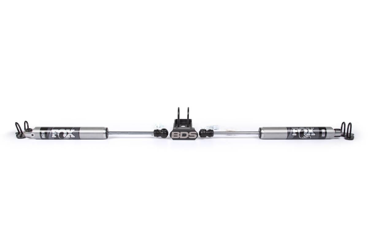 BDS Suspension Dual Stabilizer Kit - 2018-2025 Jeep Wrangler JL/JT Gladiator - Fox 2.0 Shocks - BDS2034DF