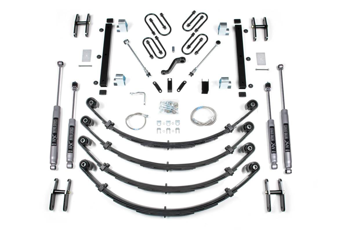 BDS Suspension 87-95 YJ Hard Top 4.5/4.5 Spring Kit - BDS412H
