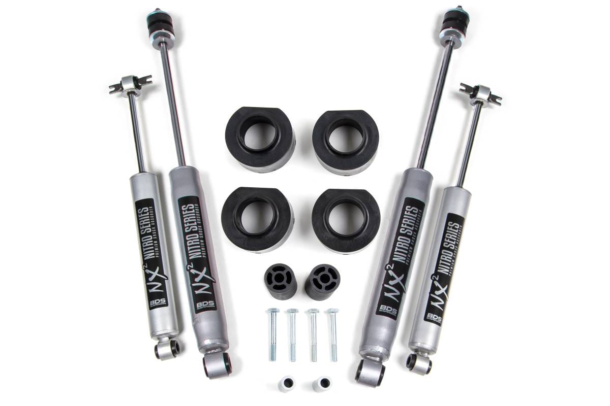 BDS Suspension 1997-2006 Jeep Wrangler (TJ/LJ) 1.75/1.75 Spacer Kit - BDS416H