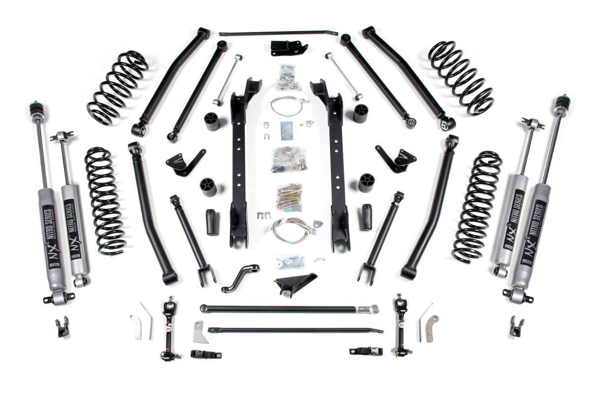 BDS Suspension 97-06 TJ 6.5/6 Long Arm Kit - BDS467H
