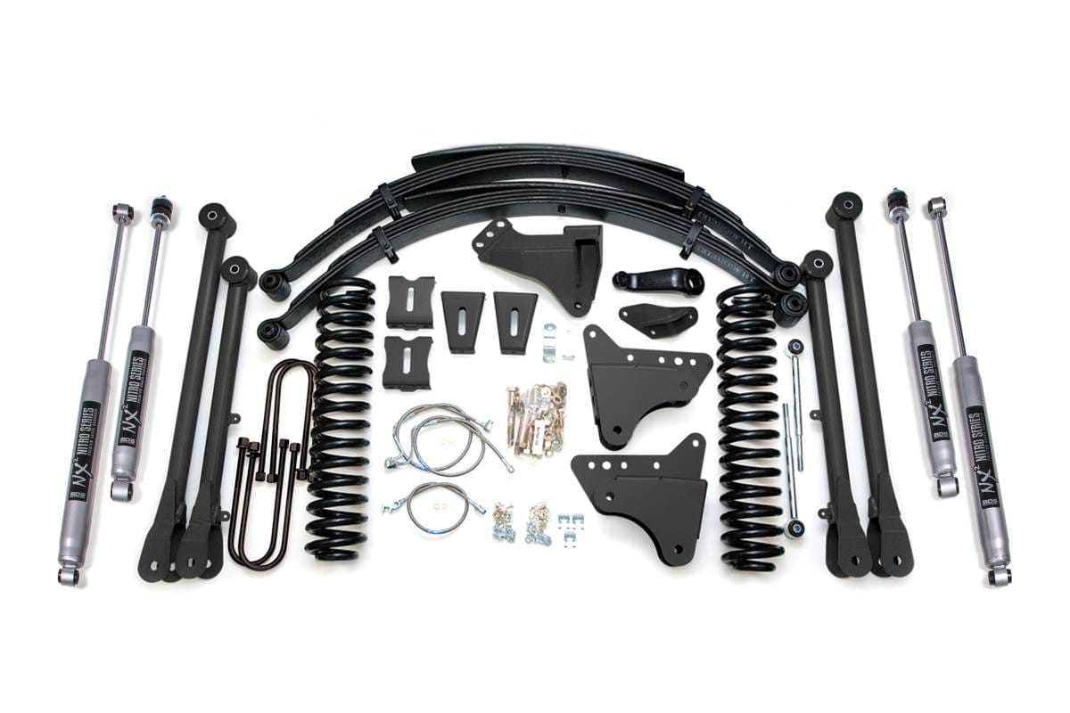 BDS Suspension 05-07 F250/350 Gas 8/8 4-Link Spring Kit - BDS531H
