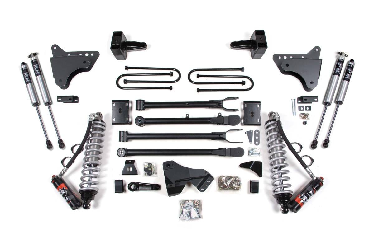 BDS Suspension 2011-2016 Ford F250/F350 4wd 4" 4-Link Suspension Lift Kit, 4" Rear, Spring, Die - BDS593FPE