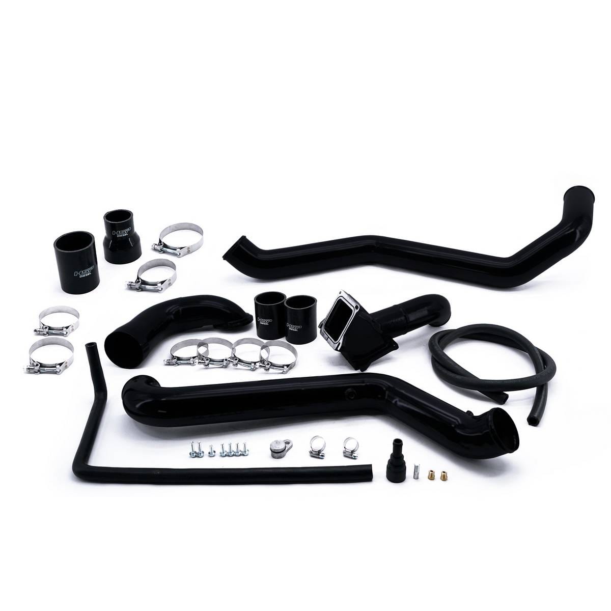 HSP 2011-2016 Chevrolet / GMC Intercooler Charge Pipe Bundle Silk Satin Black