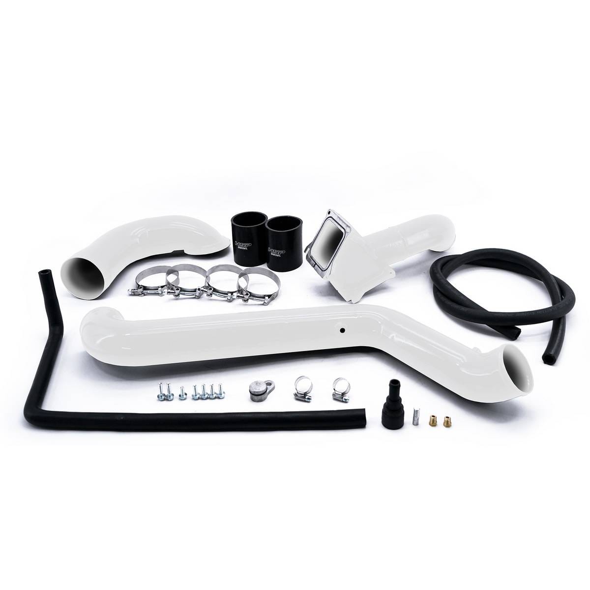 HSP 2011-2016 Chevrolet / GMC Max Flow Bridge/ Cold Side Tube/ Turbo Inlet Polar White