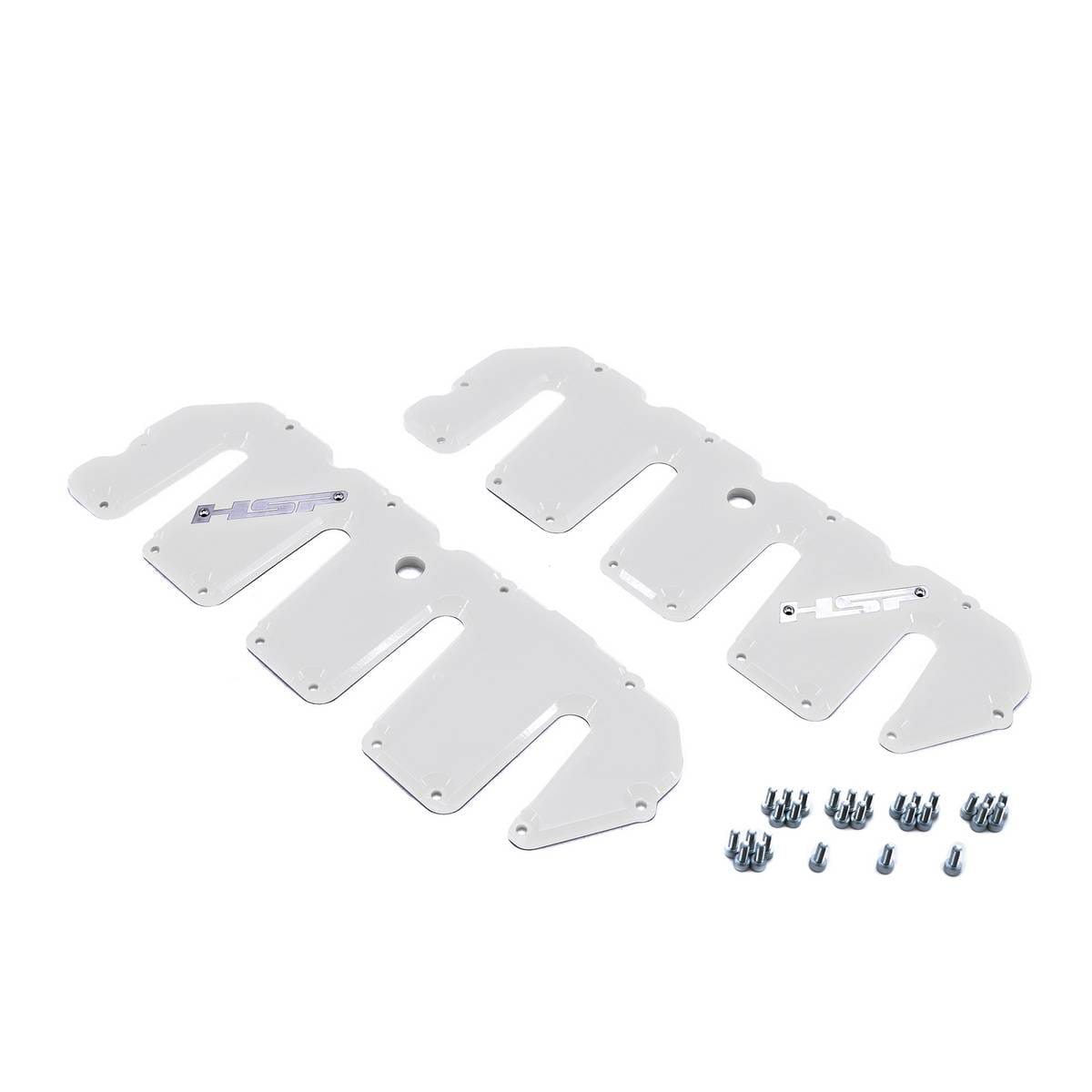 HSP 2004.5-2010 Chevrolet / GMC Billet Valve Covers Polar White