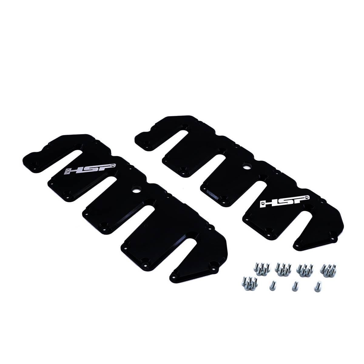 HSP 2004.5-2010 Chevrolet / GMC Billet Valve Covers Silk Satin Black