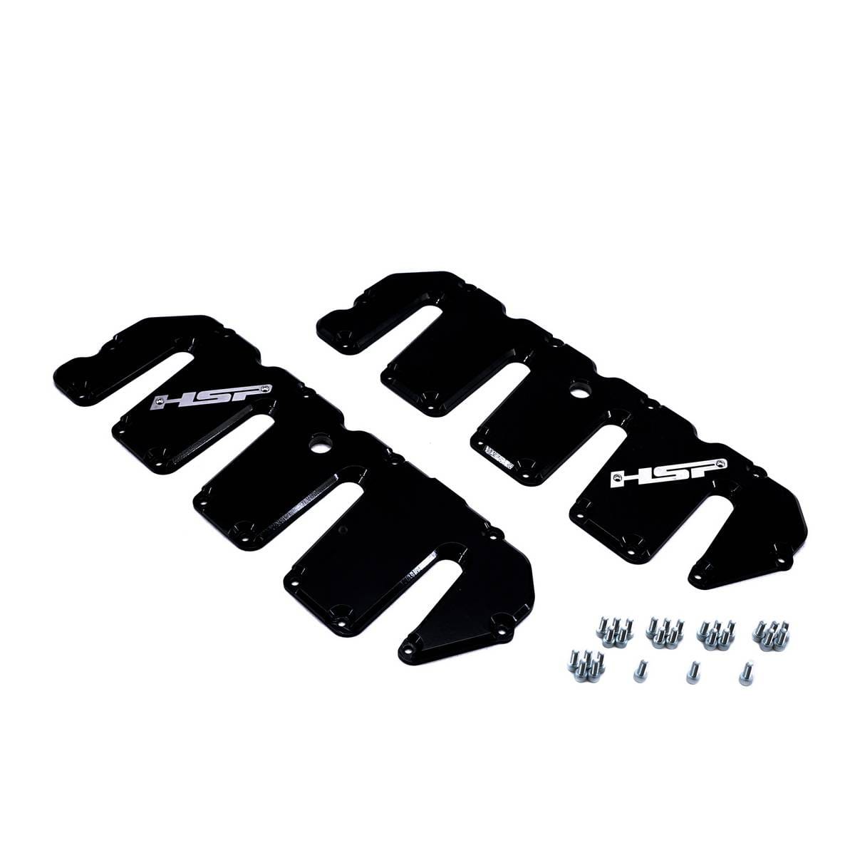 HSP 2004.5-2010 Chevrolet / GMC Billet Valve Covers Ink Black