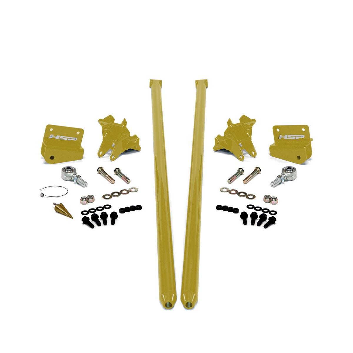 HSP 2011-2019 Chevrolet / GMC 58 inch Bolt On Traction Bars 4 inch Axle Diameter Custom Color