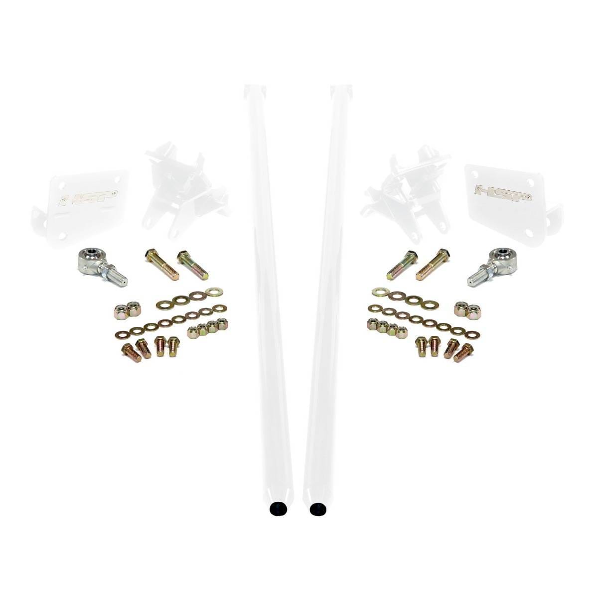 HSP Traction Bars For 2017.5-2022 Ford Powerstroke 6.7L F250 (RCLB)-Polar White HSP Diesel
