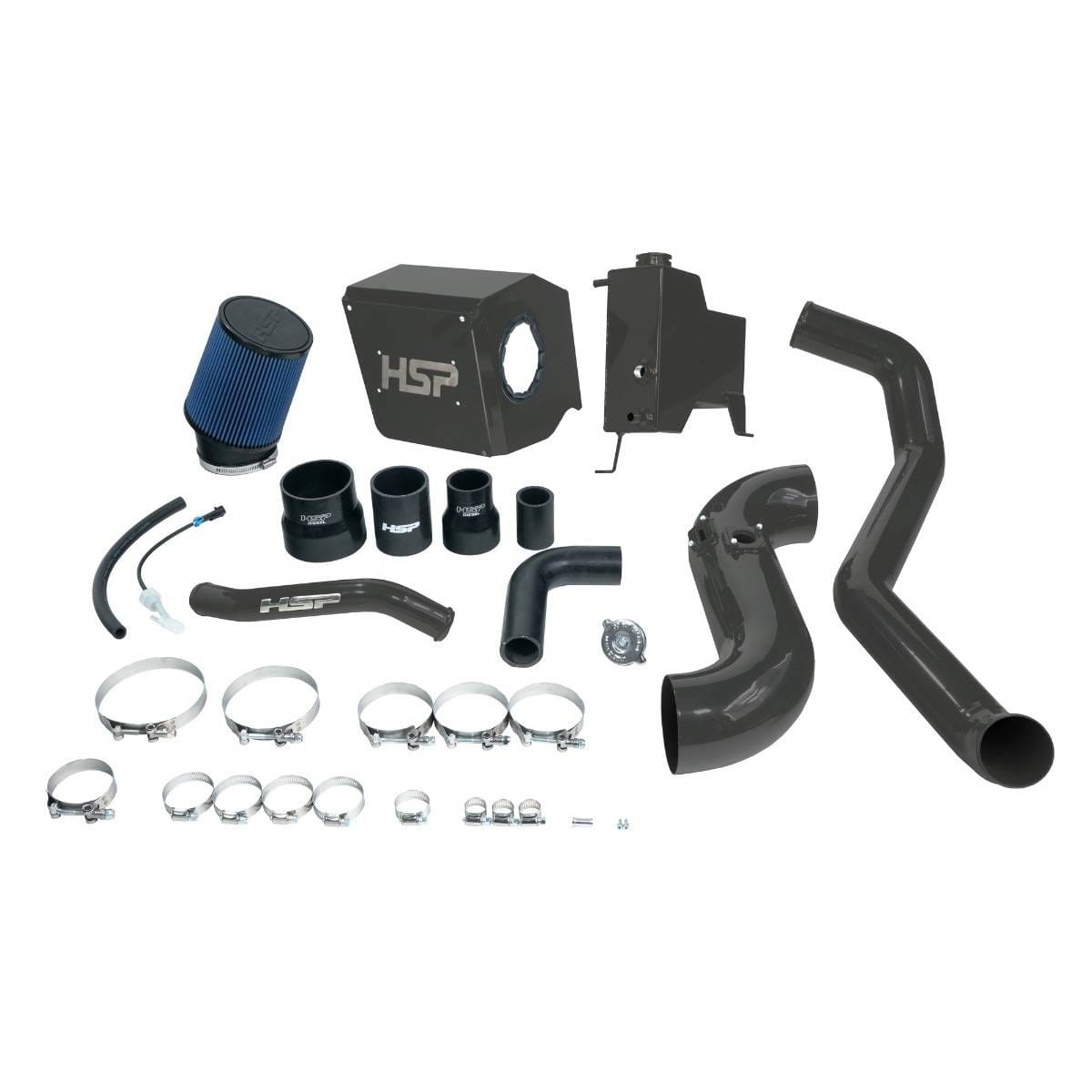 HSP Deluxe No Bridge/Cold Side Bundle Kit For 2015-2016 Chevrolet/GMC-Kingsport Grey HSP Diesel