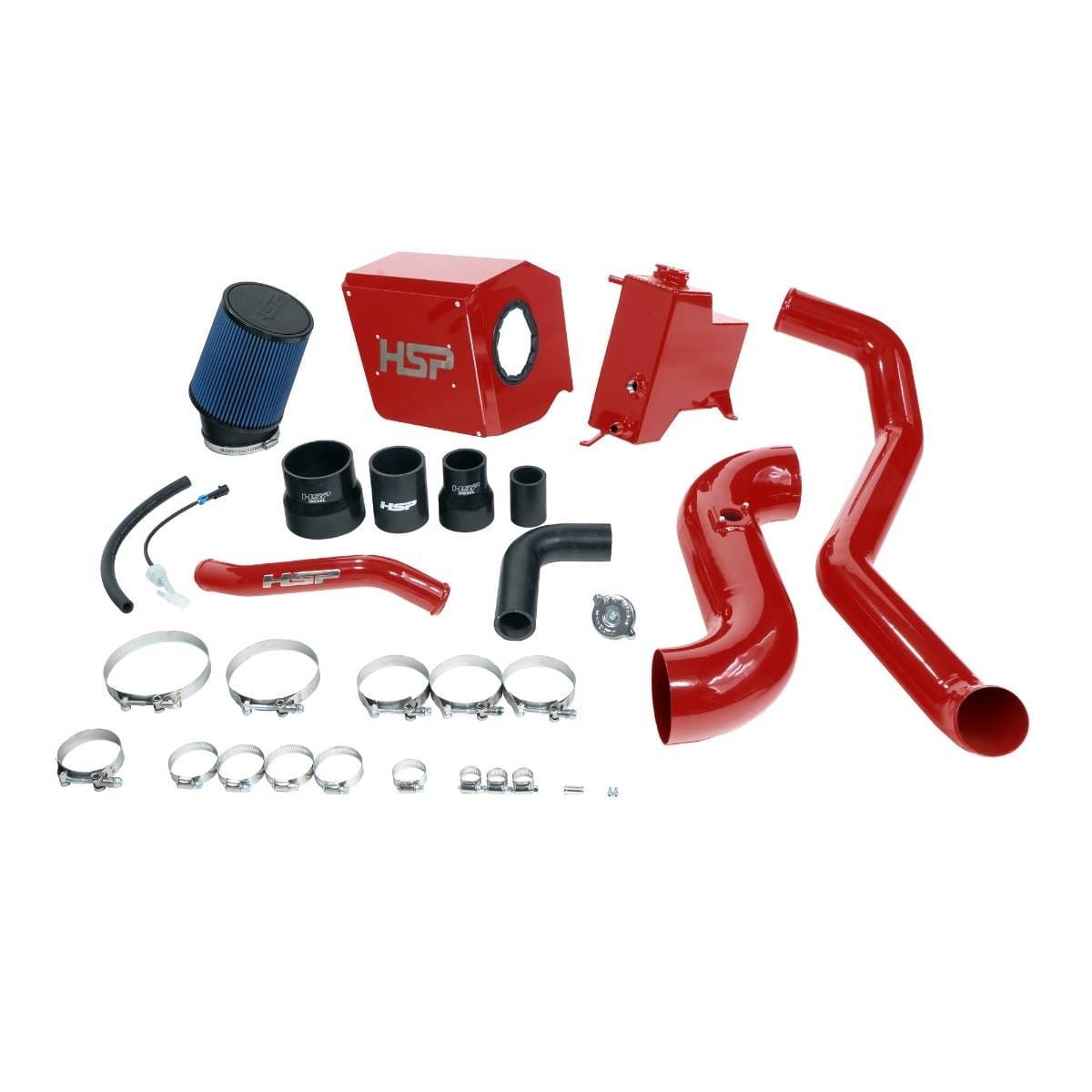 HSP Deluxe No Bridge/Cold Side Bundle Kit For 2011-2012 Chevrolet/GMC-Flag Red HSP Diesel