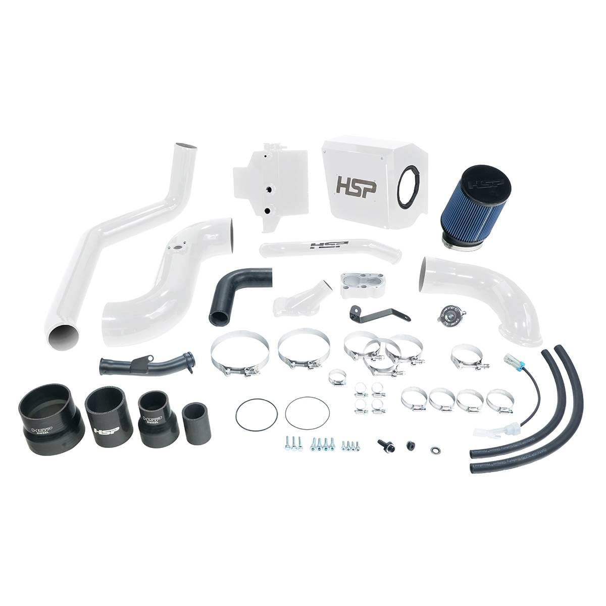 HSP Deluxe No Bridge/Cold Side Bundle Kit For 2006-2007 Chevrolet/GMC-Polar White HSP Diesel