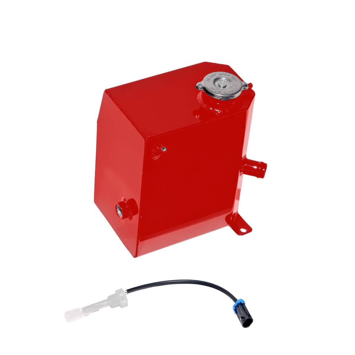 HSP 17-19 Chevrolet/GMC L5P Factory Replacement Coolant Tank Flag Red HSP Diesel