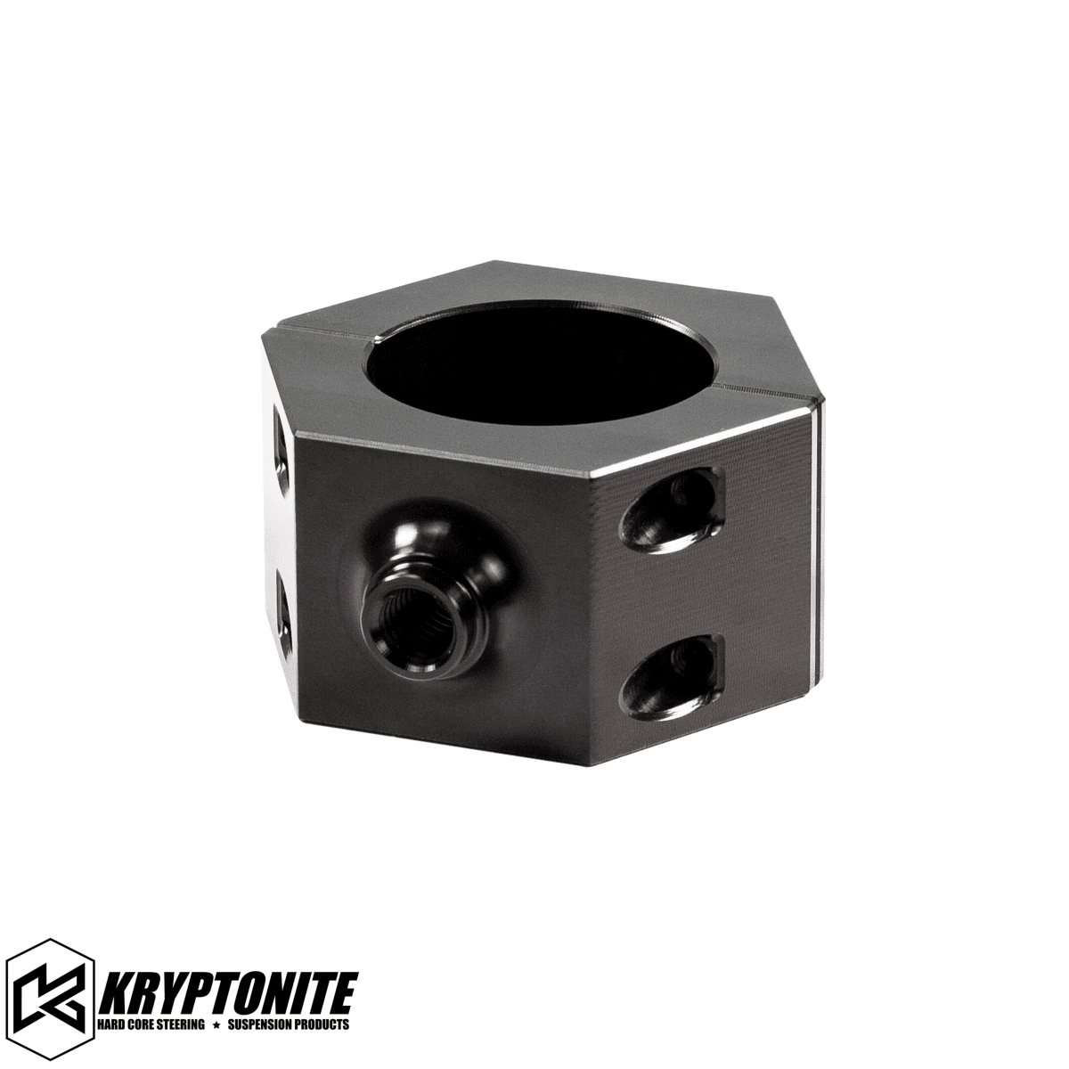 KRYPTONITE FORD SUPER DUTY F250/F350 DEATH GRIP STEERING STABILIZER ADAPTER KIT 2008-2024 - OE Tapered Stabilizer for Kryptonite Drag Link - KRYKRFSS02