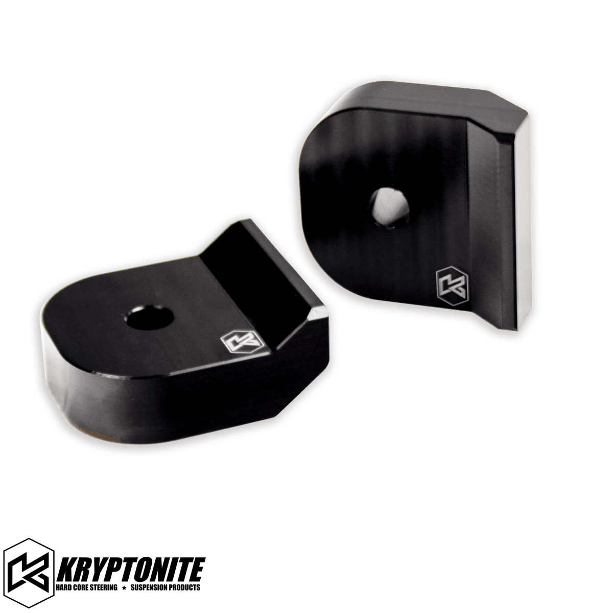 KRYPTONITE 1" FORD SUPER DUTY F250/F350 LEVELING BOTTOM MOUNT COIL SPACER KIT 2005-2024 - KRYKRFC10