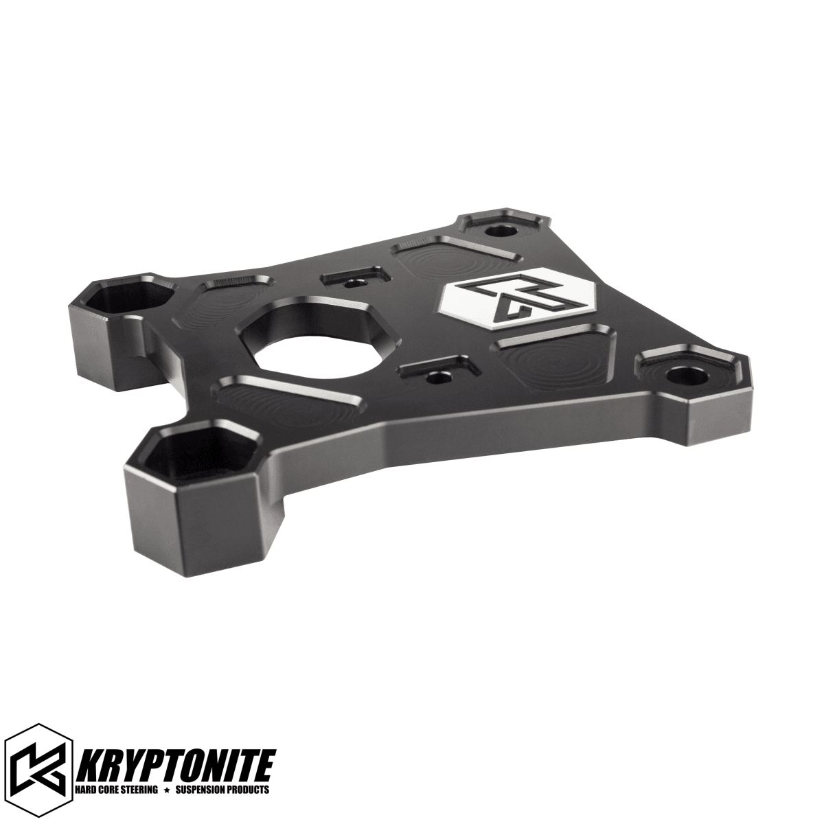 KRYPTONITE POLARIS RZR DEATH GRIP REAR RADIUS PLATE 2014-2023 XP - PLATE KIT WITH TOW HOOK - KRYKRZRRP1