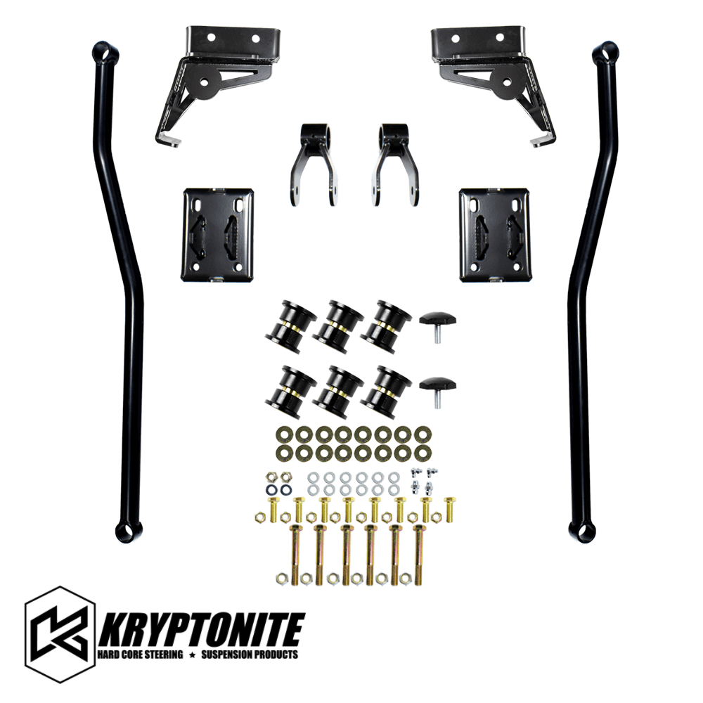 KRYPTONITE DEATH GRIP FULL FLOATING TRACTION BAR KIT 2001-2010 - KRYKRTB10