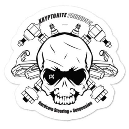 KRYPTONITE ANGRY SKULL STICKER - KRY2415347