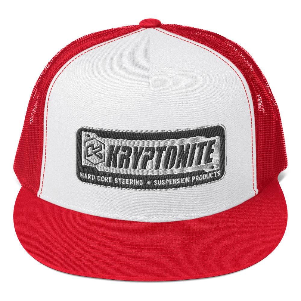 KRYPTONITE PATCH HAT - Red/ White/ Red - KRY2697002