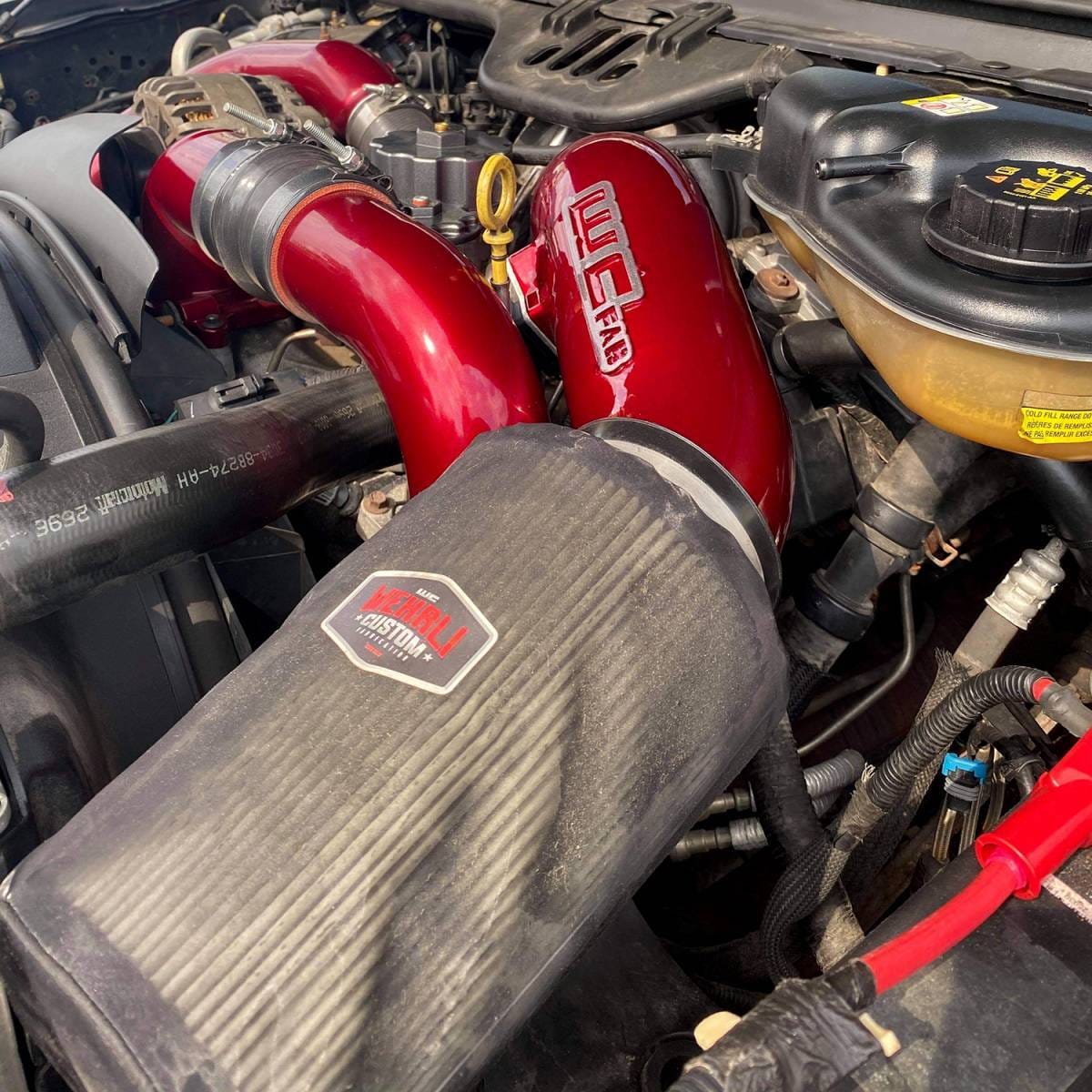 Wehrli 2003-2007 6.0 Powerstroke 4" Intake Kit